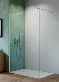 Душевая перегородка, Radaway, NES Walk-in II, шв 700*2000, цвет фурнитуры-хром, цвет стекла-прозрачный, Easy Clean