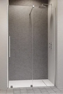 Дверь, Radaway, Furo DWJ, шв 1300*2000, петли-слева, хром, цвет стекла-прозрачный, Easy Clean