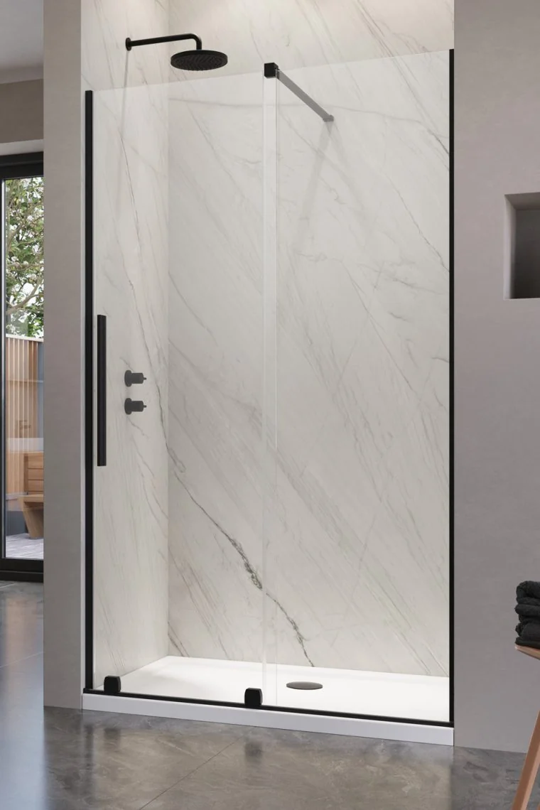 Боковая стенка, Radaway, Furo DWJ, шв 730*2000, цвет стекла-прозрачный, Easy Clean