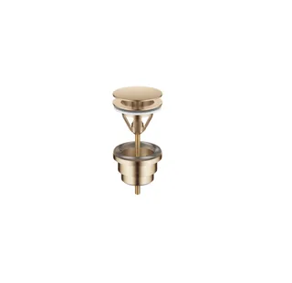 Донный клапан, Dornbracht, Series–various, для раковин, 1 1/4", цвет-Light Gold сатинированный