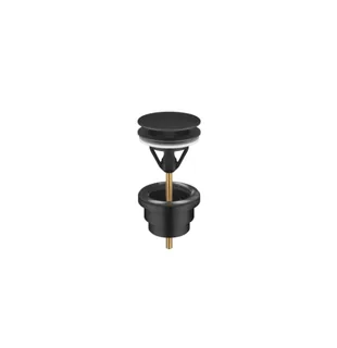 Донный клапан, Dornbracht, Series–various, для раковин, 1 1/4", цвет-черный матовый