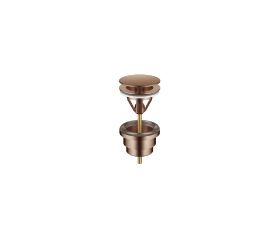 Донный клапан, Dornbracht, Series–various, для раковин, 1 1/4", цвет-бронза сатинированная
