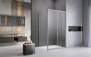 Боковая стенка, Radaway, Premium Pro KDJ, шв 900*2000, хром, цвет стекла-прозрачный, Easy Clean