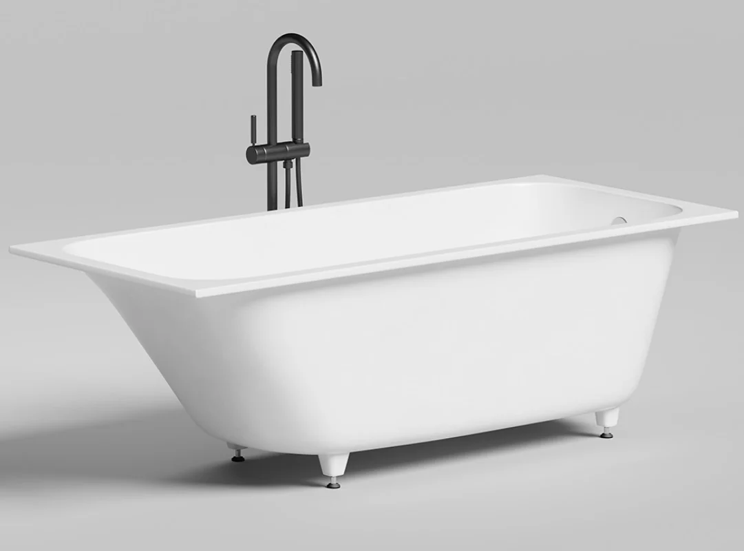 Ванна, Salini, Orlanda, шгв 1598*700*590-610, цвет-белый матовый