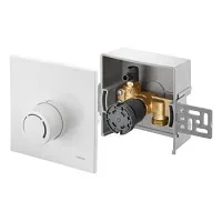 Набор терморегулятора, Unibox RTL, 10-40 °C, крышка белый пластик — иконка