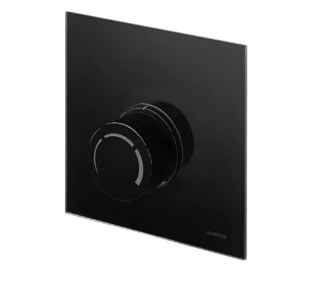 Крышка для Unibox RTL, с термостатом, черное стекло