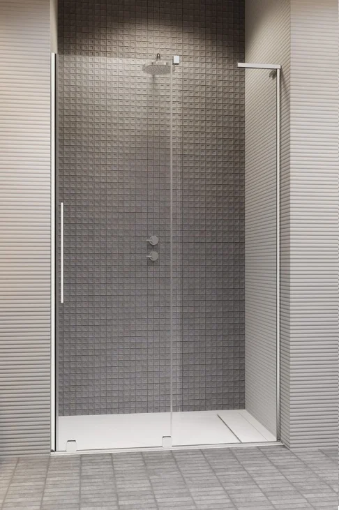 Дверь, Radaway, Furo SL DWJ, шв 622*2000, петли-слева, хром, цвет стекла-прозрачный, Easy Clean