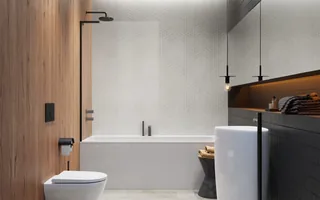 Шторка на ванну, Radaway, Modo SL PNJ II, шв 800*1500, петли-слева, цвет фурнитуры-черный, цвет стекла-прозрачный, Easy Clean