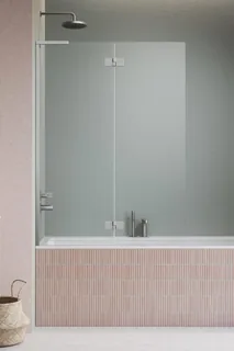 Шторка на ванну, Radaway, Essenza 8 SL, шв 1000*1500, петли-слева, цвет фурнитуры-никель брашированный, цвет стекла-прозрачный, Easy Clean — иконка