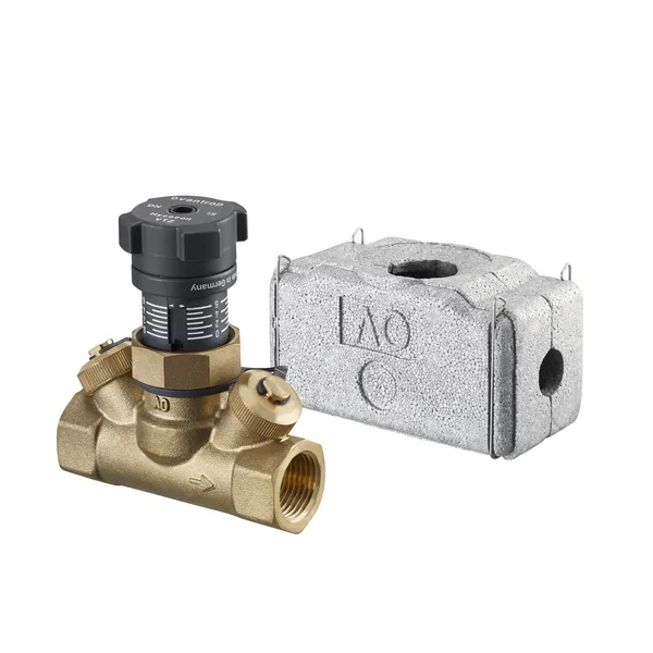 Вентиль регулирующий, Hycocon VTZ, DN-32, 1 1/4", ВВ, PN, бар-16, измерительная техника "eco"
