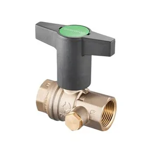 Кран шаровой, Oventrop, Optibal TW, DN 25, SiBr, ВР Rp 1" x R 1" — иконка