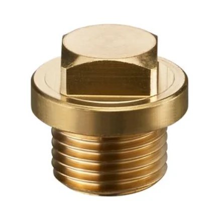 Заглушка латунь 1/2"