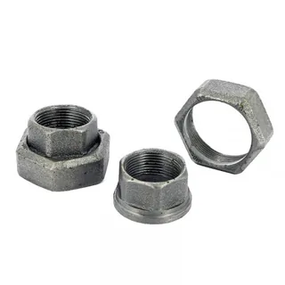Комплект (2 шт) разъёмных соединений с уплотнением 1"x1 1/2" ВР (чугун)