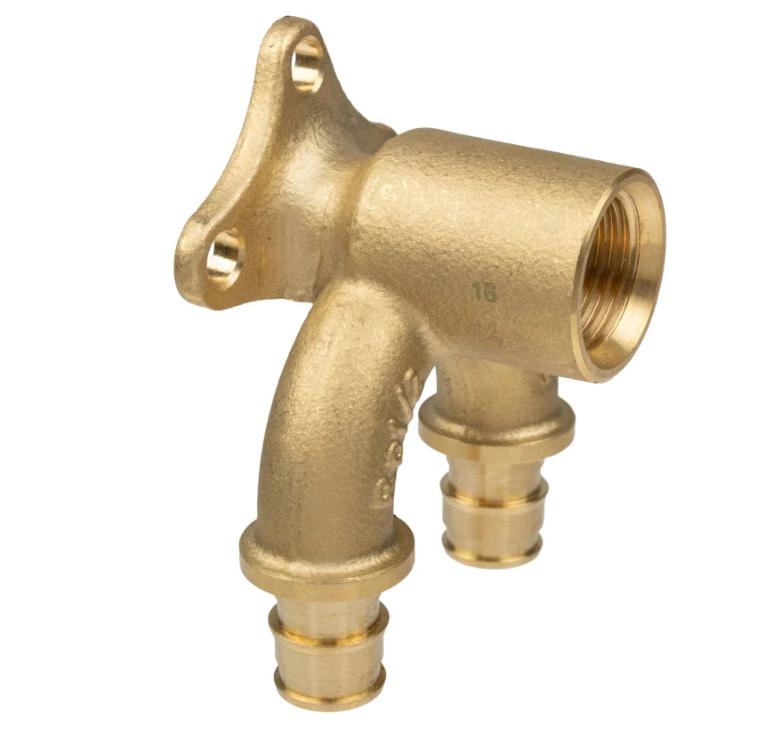 Водорозетка, Usystems, Smart Aqua PE-Xa, U-профиль M, 16-Rp1/2"ВР-16 L=43мм, тип 1, латунь