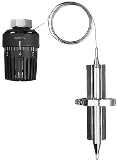 Терморегулятор, с накладным датчиком, диапазон, °С-30-60, 2 м, M30x1,5