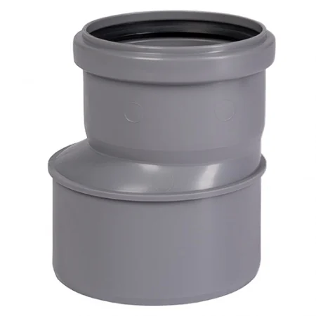 Редукция, Ostendorf, HT, HTR, 160, 110, PP, цвет-RAL 7037 серая пыль