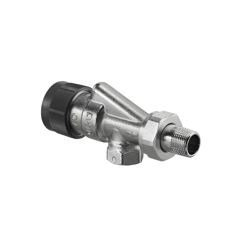Вентиль, серия A, осевой, DN-20, 3/4", ВН, никелированный