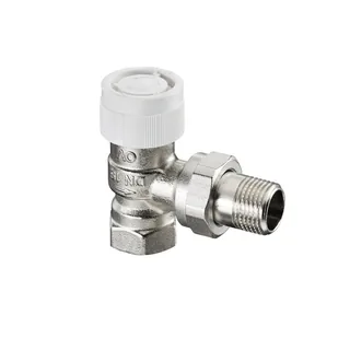 Вентиль, серия AV9, угловой, DN-15, 1/2", ВН, никелированный