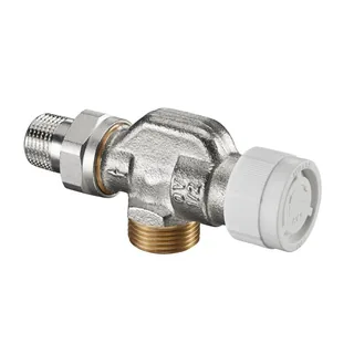 Вентиль, серия AV9, осевой, DN-15, 3/4", 1/2", Н ЕК-Н, никелированный