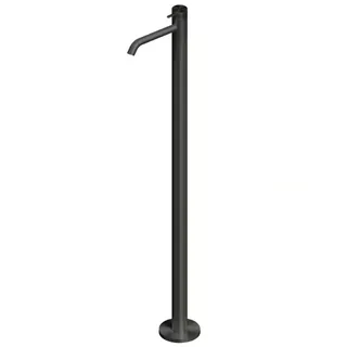 Смеситель для раковины, Quadro design, Source, напольный, цвет-Black gold PVD