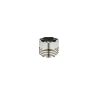 Адаптер для отвода для душа, Dornbracht, 3/8"х1/2", цвет-платина сатинированная