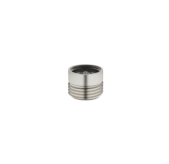 Адаптер для отвода для душа, Dornbracht, 3/8"х1/2", цвет-платина сатинированная