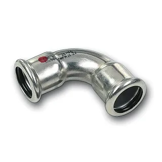 Отвод 90° 15 ВПр-ВПр, 24002a