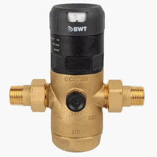 Редуктор давления BWT D1 Eco 1/2'' латунь, горячая вода