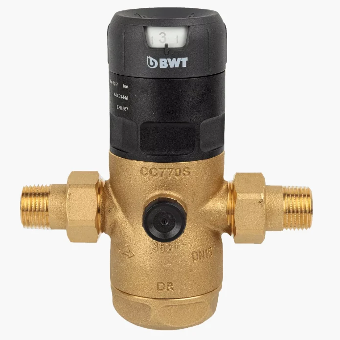 Редуктор давления BWT D1 Eco 1" латунь, горячая вода