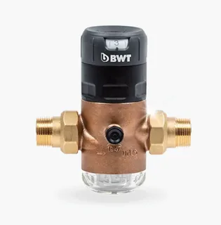 Редуктор давления BWT D1 Red 1" красная латунь (бессвинцовая) холодная вода