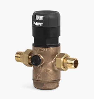 Редуктор давления BWT D1 Red 1/2" красная латунь (безсвинцовая), горячая вода