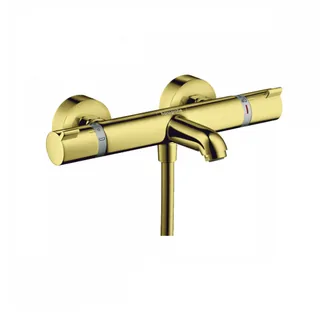 Смеситель для ванны и душа, Hansgrohe, Ecostat Comfort, цвет-полированное золото