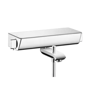 Смеситель для ванны и душа, Hansgrohe, Ecostat Select, цвет-белый/хром