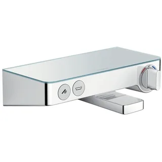 Смеситель для ванны и душа, Hansgrohe, Ecostat Select, цвет-белый/хром