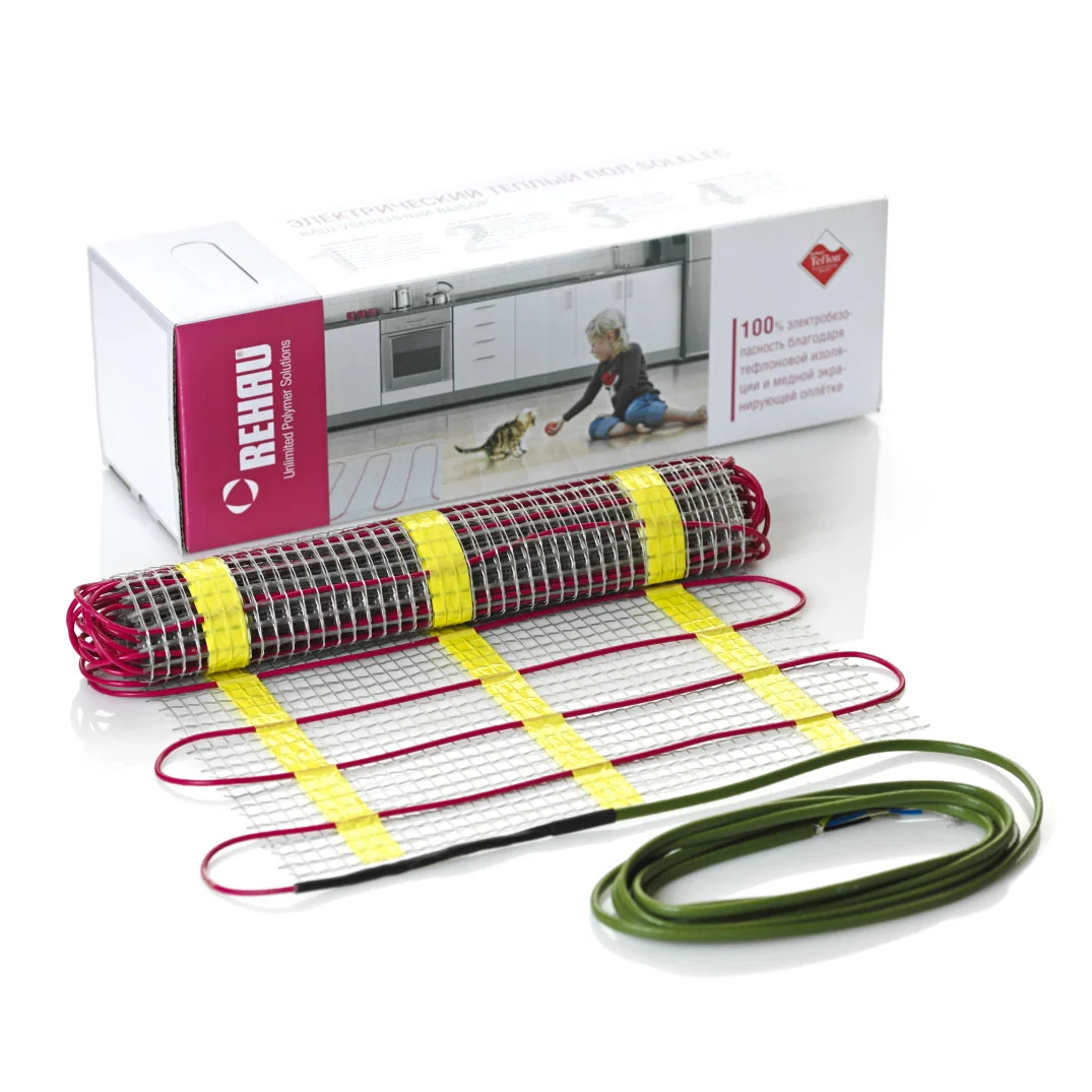 Мат, SOLELEC, двухжильный, 150 Вт/м2, 0,5x6 м, 3 м2