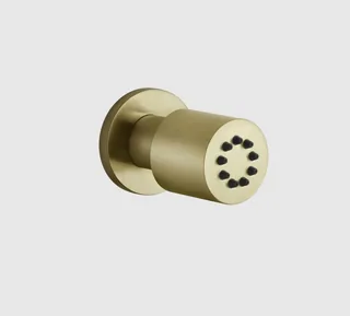 Форсунка, Gessi, Body Jets, цвет-Brushed Brass PVD
