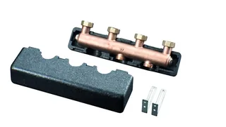Гребёнка, 1 1/2", Regumat 2, выход-1 1/2" (DN 25), бронза, с изоляцией — иконка