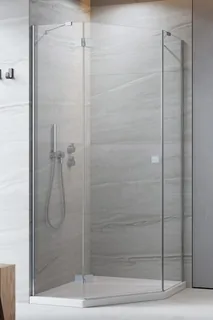 Дверь, Radaway, Essenza PTJ, шв 620*2000, петли-слева, хром, цвет стекла-прозрачный, Easy Clean