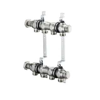 Коллектор, 1", Multidis SH 4, выход-3/4" ЕК, нержавеющая сталь