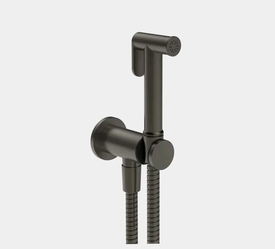 Гигиенический душ, Gessi, цвет-Black Metal Brushed PVD