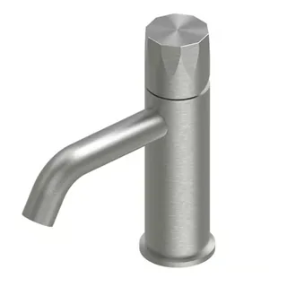 Смеситель для раковины, Quadro design, HB, на раковину/столешницу, цвет-Steel Brushed