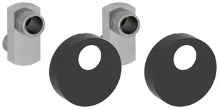 Эксцентрик, Сунержа, TUBE, присоединительный размер-НР G 1/2" / НР G 3/4", цвет-тёмный титан муар