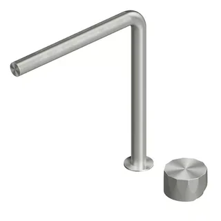 Смеситель для раковины, Quadro design, HB, на раковину/столешницу, цвет-Steel Brushed