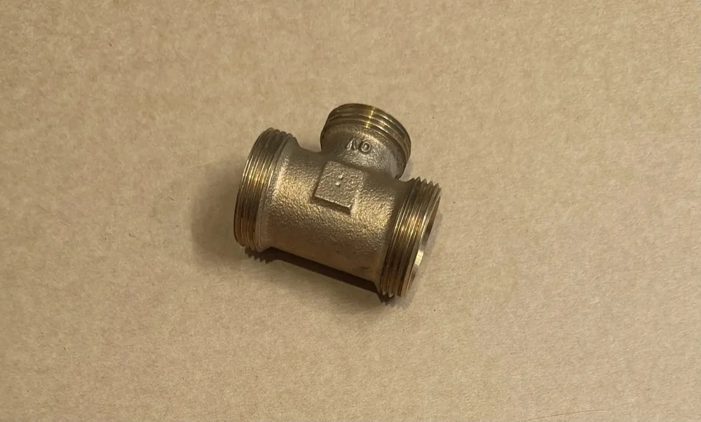Тройник, Н ЕК, 1 1/4", 1", 1 1/4", бронза (RX)
