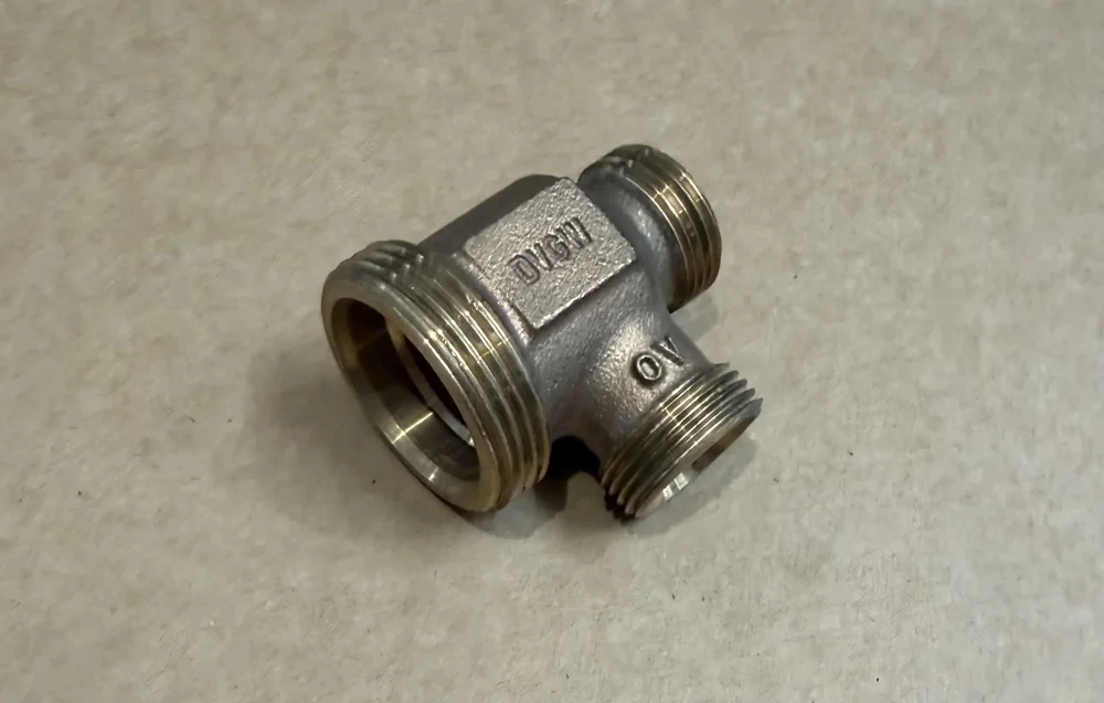 Тройник, Н ЕК, 1 1/4", 3/4", 3/4", бронза (RX)