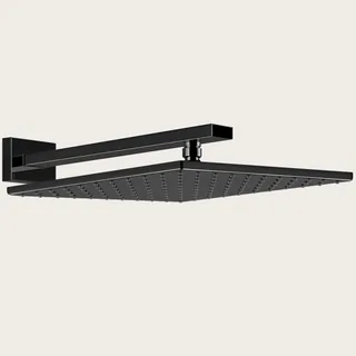Верхний душ, Gessi, Rettangolo, 300*300, цвет-Black Metal PVD