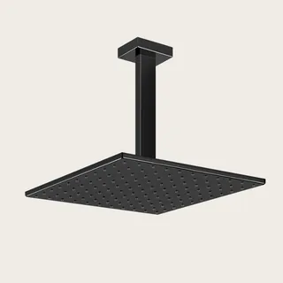Верхний душ, Gessi, 300*300, цвет-Black Metal PVD