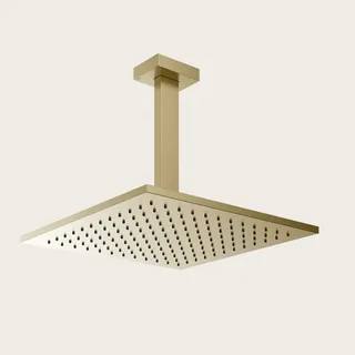 Верхний душ, Gessi, 300*300, цвет-Brushed Brass PVD