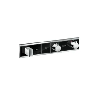 Смеситель для душа, Hansgrohe, RainSelect, цвет-черный/хром