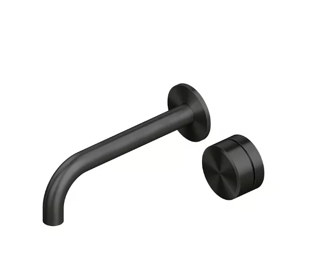 Смеситель для раковины, Quadro design, Stereo, цвет-Black gold PVD